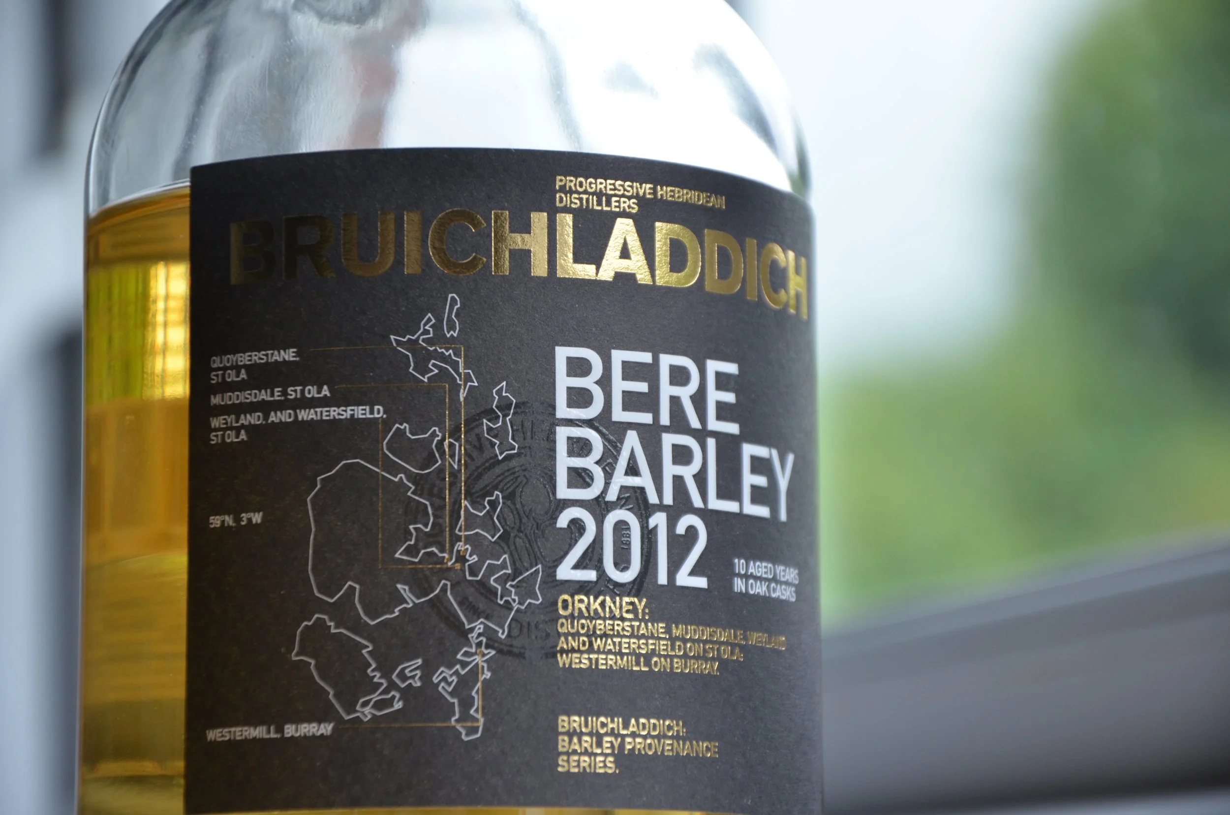 ウイスキー Bruichladdich Bere Barley 2012 700ml Bruichladdich Organic Barley 2012 Islay Single Malt Scotch